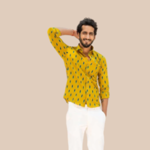Premium Men's Solid Cotton Shirt